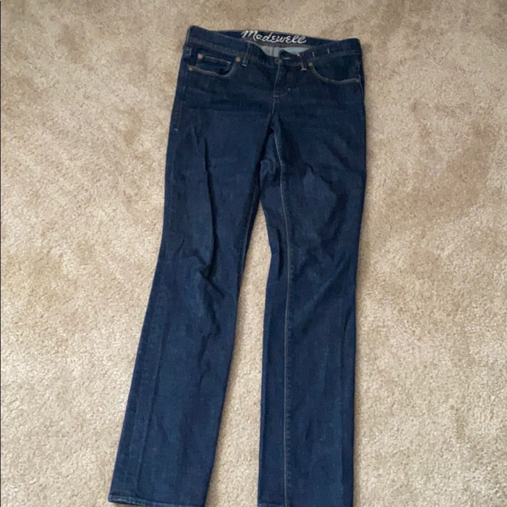 Madewell straight leg jeans